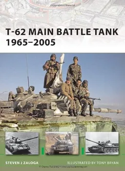 עטיפת הספר T-62 Main Battle Tank 1965-2005 (New Vanguard) מאת Steven J. Zaloga