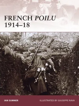 עטיפת הספר French Poilu 1914-18 (Warrior) מאת Ian Sumner