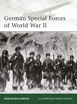 עטיפת הספר German Special Forces of World War II (Elite) מאת Gordon Williamson