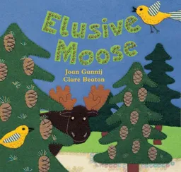 עטיפת הספר Elusive Moose (Hide & Seek Books) מאת Joan Gannij
