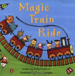 עטיפת הספר Magic Train Ride מאת Sally Crabtree