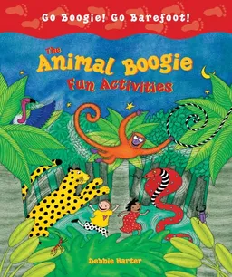 עטיפת הספר Animal Boogie Fun Activities מאת Debbie Harter