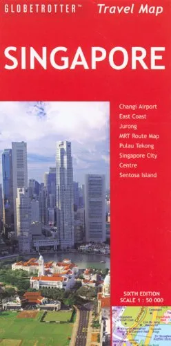 עטיפת הספר Singapore Travel Map (Globetrotter Travel Map) מאת Globetrotter