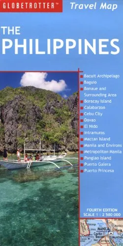 עטיפת הספר Philippines Travel Map (Globetrotter Travel Maps) מאת Globetrotter