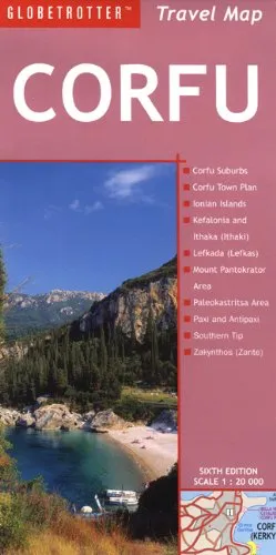 Corfu Travel Map (Globetrotter Maps)