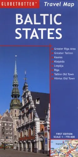 עטיפת הספר Baltic States Travel Map (Globetrotter Travel Map) מאת Globetrotter