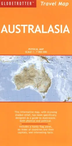 עטיפת הספר Australasia Travel Map (Globetrotter Travel Map) מאת Globetrotter