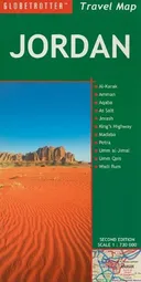 Jordan Travel Map (Globetrotter Travel Map)
