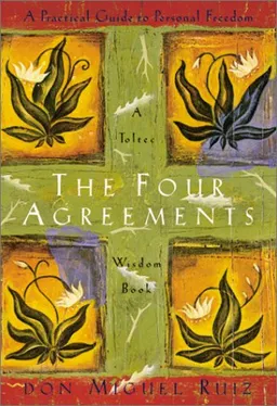 עטיפת הספר The Four Agreements: A Practical Guide to Personal Freedom, A Toltec Wisdom Book מאת Don Miguel Ruiz