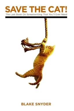 עטיפת הספר Save The Cat! The Last Book on Screenwriting You'll Ever Need מאת Blake Snyder