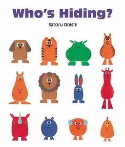 עטיפת הספר Who's Hiding? מאת Satoru Onishi