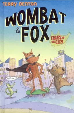 עטיפת הספר Wombat and Fox מאת Terry Denton