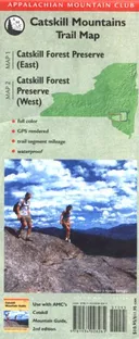 AMC Map Catskill Mountains, 2nd: New York; Catskill Forest Preserve (Appalachian Mountain Club: Catskill Mountain Trails)
