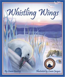 עטיפת הספר Whistling Wings מאת Laura Goering