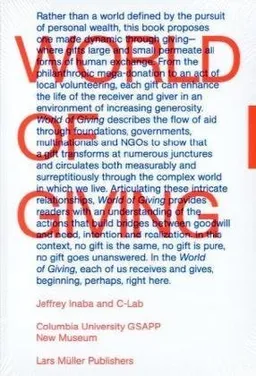 עטיפת הספר The World of Giving מאת Jeffrey Inaba