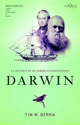 עטיפת הספר Charles Darwin, la historia concisa de un nombre extraordinario (Spanish Edition) מאת Berra