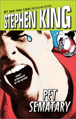 עטיפת הספר Pet sematary מאת Stephen King