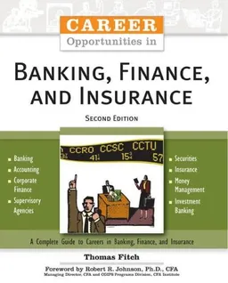 Career Opportunities in Banking, Finance, And Insurance