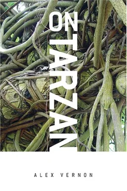 עטיפת הספר On Tarzan מאת Alex Vernon
