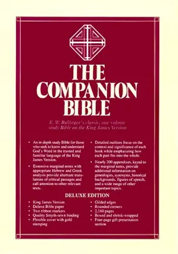 עטיפת הספר Bullinger's Companion Bible מאת E. W. Bullinger