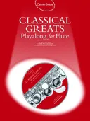 Center Stage Classical Greats Playalong For Flute