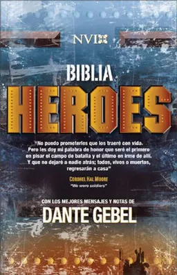 NVI Biblia heroes con Dante Gebel, tapa dura (Spanish Edition)