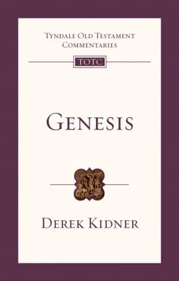 עטיפת הספר Genesis (Tyndale Old Testament Commentaries) מאת Derek Kidner