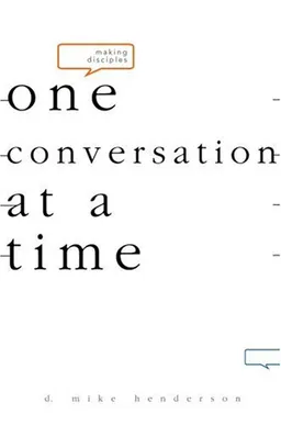 עטיפת הספר Making Disciples-One Conversation at a Time מאת D. Michael Henderson