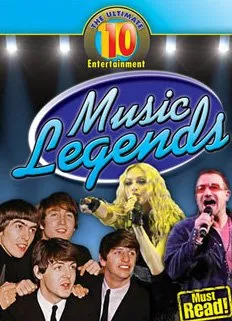 עטיפת הספר Music Legends (Ultimate 10) מאת Mark Stewart