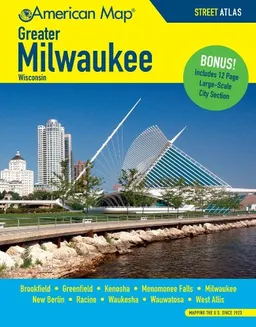 Milwaukee WI Greater Atlas (American Map)