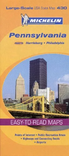 Pennsylvania Michelin Map 430 (Michelin Maps)
