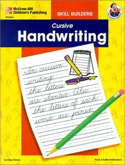 עטיפת הספר Cursive Handwriting Skill Builder (Skill Builders Series) מאת Vicky Shiotsu