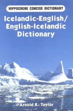 עטיפת הספר Icelandic-English/English-Icelandic Dictionary (Hippocrene Concise Dictionary) מאת Arnold R. Taylor