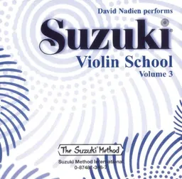 עטיפת הספר David Nadien Performs Suzuki Violin School, Volume 3 (Suzuki Method Core Materials) מאת David Nadien