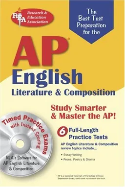 עטיפת הספר AP English Literature & Composition w/CD-ROM  (REA) The Best Test Prep (Test Preps) מאת Pauline Beard Ph.D.