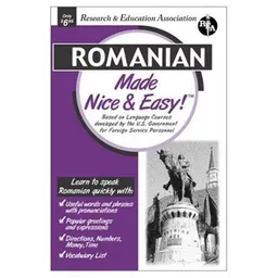עטיפת הספר Romanian Made Nice & Easy (REA) (Languages Made Nice & Easy) מאת The Staff of REA