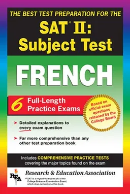 עטיפת הספר SAT French Subject Test, The Best Test Prep (Test Preps) מאת L. Cregg