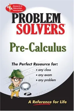 Pre-Calculus Problem Solver (REA) (Problem Solvers)