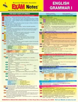 עטיפת הספר EXAMNotes for English Grammar I (EXAMNotes) מאת The Staff of REA
