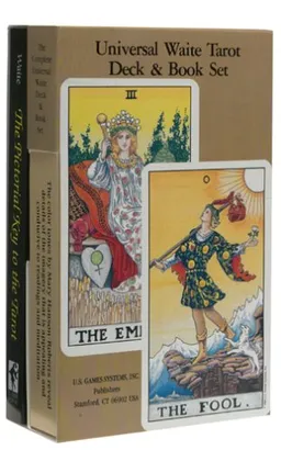 Universal Waite Tarot Deck and Book Set