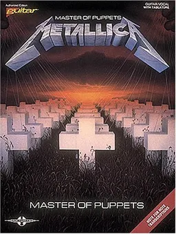 עטיפת הספר Metallica - Master of Puppets (Guitar Personality) מאת Metallica