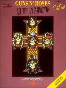 עטיפת הספר Guns N' Roses - Appetite for Destruction (Guitar Personality) מאת Guns N' Roses