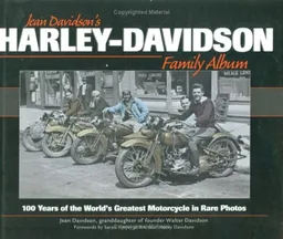 עטיפת הספר Jean Davidson's Harley-Davidson Family Album מאת Jean Davidson