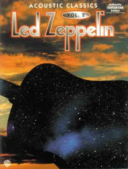 עטיפת הספר Led Zeppelin (Acoustic Classics, Volume 2) מאת Zeppelin Led