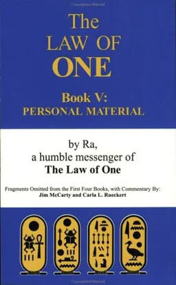 עטיפת הספר The Law of One Book V: Personal MaterialÐFragments Omitted from the First Four Books מאת RA