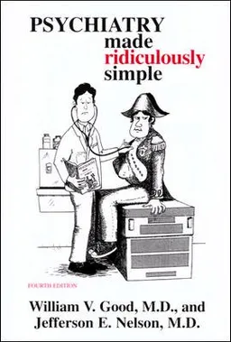 עטיפת הספר Psychiatry Made Ridiculously Simple (Medmaster Ridiculously Simple) מאת William V. Good