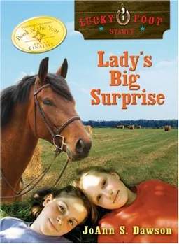 עטיפת הספר Lady's Big Surprise (Lucky Foot Stable) מאת JoAnn Dawson