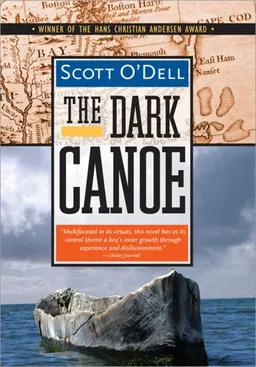 עטיפת הספר The Dark Canoe מאת Scott O'Dell