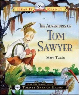 עטיפת הספר The Adventures of Tom Sawyer (Hear It Read It) מאת Mark Twain