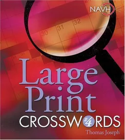 Large Print Crosswords #4 (Navh  National Association for Visually Handicapped)